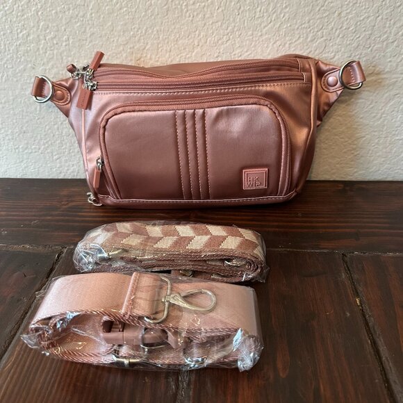 Ihkwip Handbags - IHKWIP Confidence Anti-Theft Sling Crossbody with Two Straps